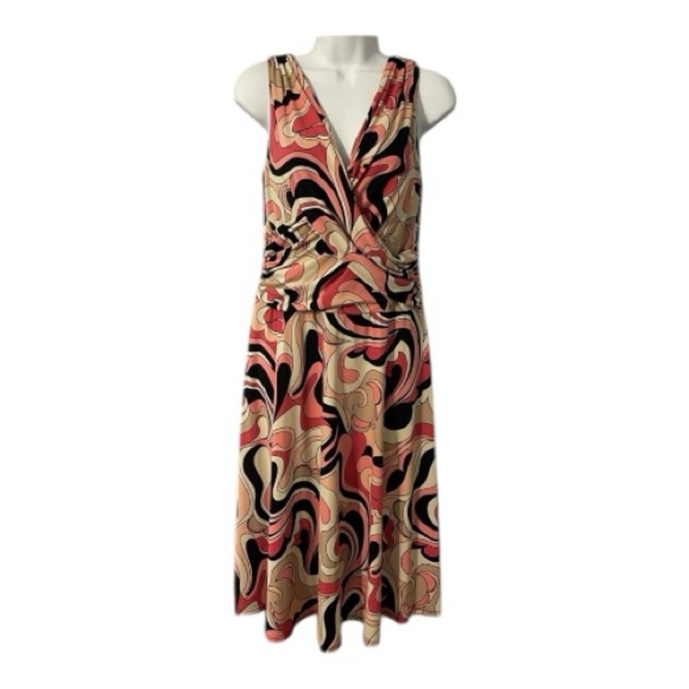 Rabbit Rabbit Rabbit mod print dress size 4